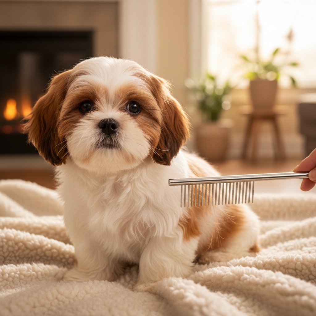 Shih Tzu puppy care and grooming
