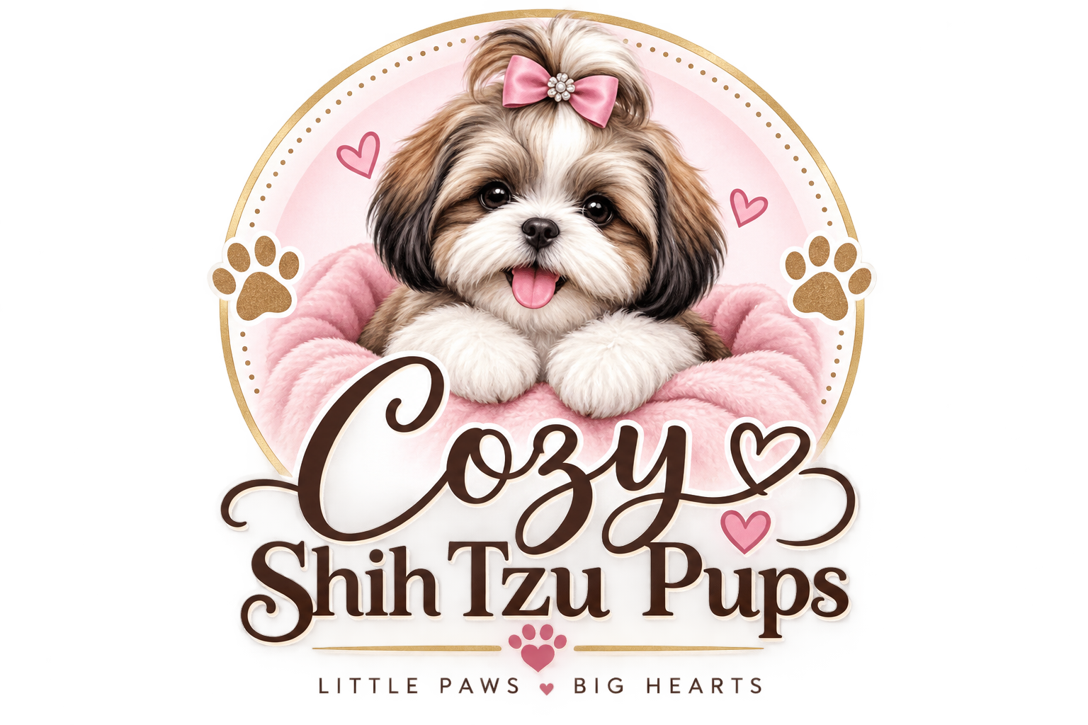 Cozy Shih Tzu Pups